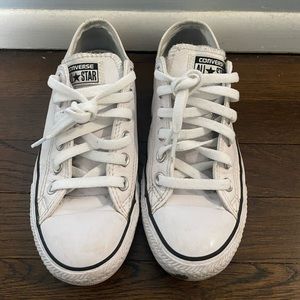 Converse Chuck Taylor All Star Lo Leather White